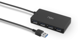 NOX Lite Hub One USB 3.2 Gen 1 (3.1 Gen 1) Type-A 10 Mbit/s