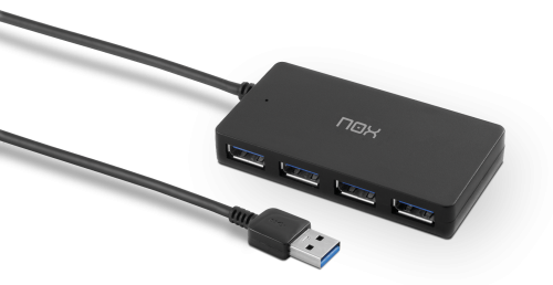 NOX Lite Hub One USB 3.2 Gen 1 (3.1 Gen 1) Type-A 10 Mbit/s