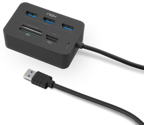 NOX Lite Reader One Alámbrico USB 3.2 Gen 1 (3.1 Gen 1) - Imagen 2