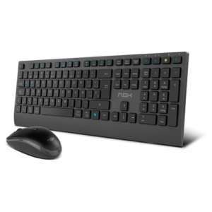 NOX NXLITEDUOSP teclado Ratón incluido Hogar RF Wireless