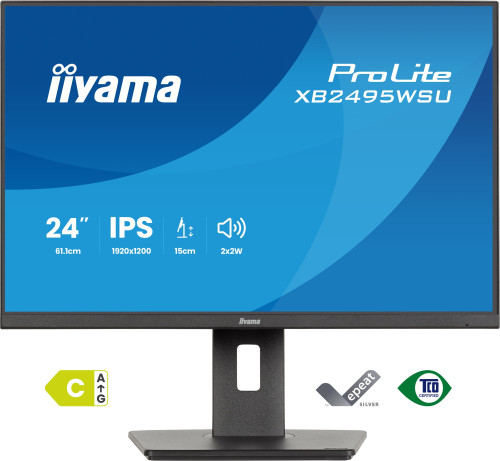 MONITOR IIYAMA, 24.1" IPS, 16:10, 1920X1200 60HZ - Imagen 3