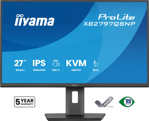MONITOR IIYAMA 27" IPS, 4-SIDE SLIM BEZEL 2560X1440 75HZ - Imagen 3