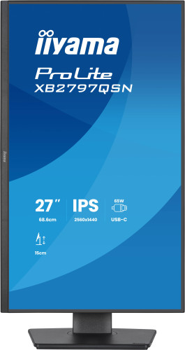 MONITOR IIYAMA, 27", IPS, 4-SIDE SLIM BEZEL 2560X1440 75HZ - Imagen 4