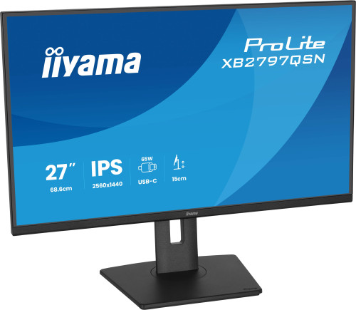 MONITOR IIYAMA, 27", IPS, 4-SIDE SLIM BEZEL 2560X1440 75HZ - Imagen 6