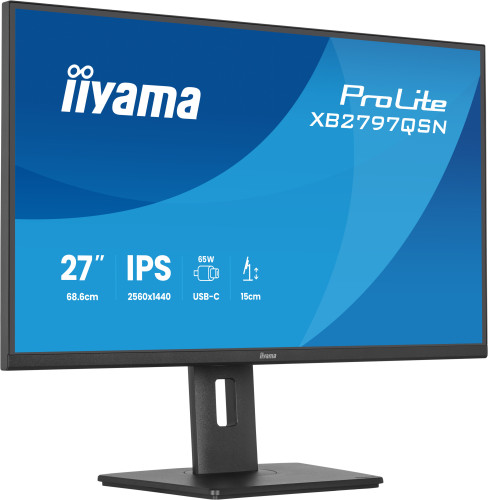 MONITOR IIYAMA, 27", IPS, 4-SIDE SLIM BEZEL 2560X1440 75HZ - Imagen 7
