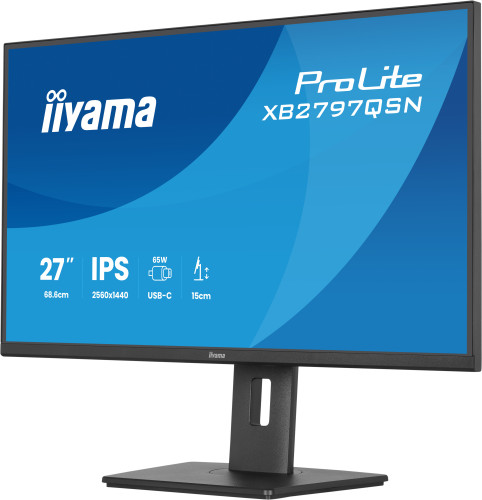 MONITOR IIYAMA, 27", IPS, 4-SIDE SLIM BEZEL 2560X1440 75HZ - Imagen 8