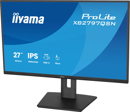 MONITOR IIYAMA, 27", IPS, 4-SIDE SLIM BEZEL 2560X1440 75HZ - Imagen 9