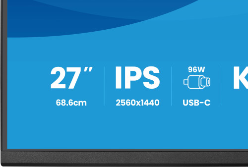 MONITOR IIYAMA 27" IPS, 4-SIDE SLIM BEZEL 2560X1440 75HZ - Imagen 12