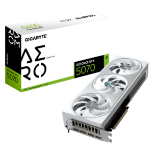 GIGABYTE GeForce RTX 5070 AERO 12G Tarjeta Gráfica – 12