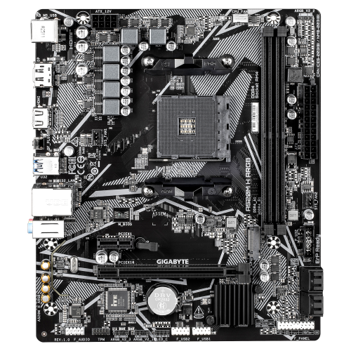 GIGABYTE A520M H ARGB Placa Base – Compatible con CPUs AMD - Imagen 3