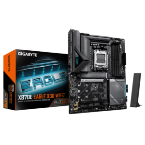 GIGABYTE X870E EAGLE X3D WIFI7 Placa Base – Compatible con