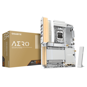 GIGABYTE X870E AERO X3D WOOD Placa Base - Compatible con