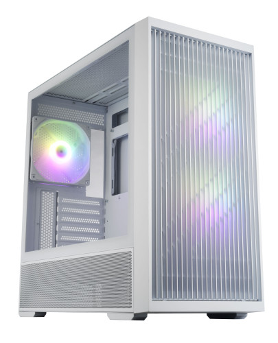 FSP M330-WA Carcasa Midi Tower mITX, mATX, ATX Blanco ARGB - Imagen 2
