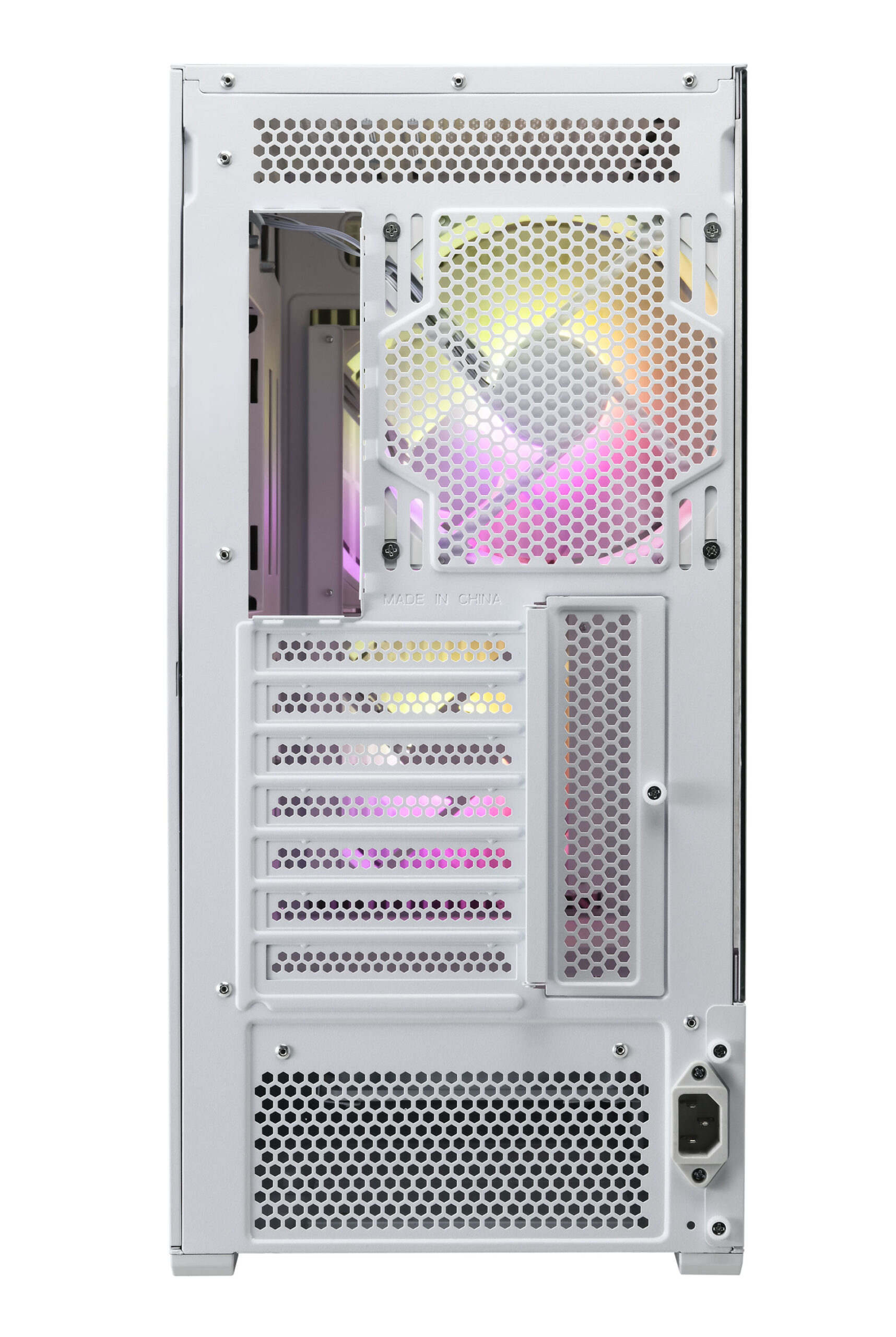 FSP M330-WA Carcasa Midi Tower mITX, mATX, ATX Blanco ARGB - Imagen 7